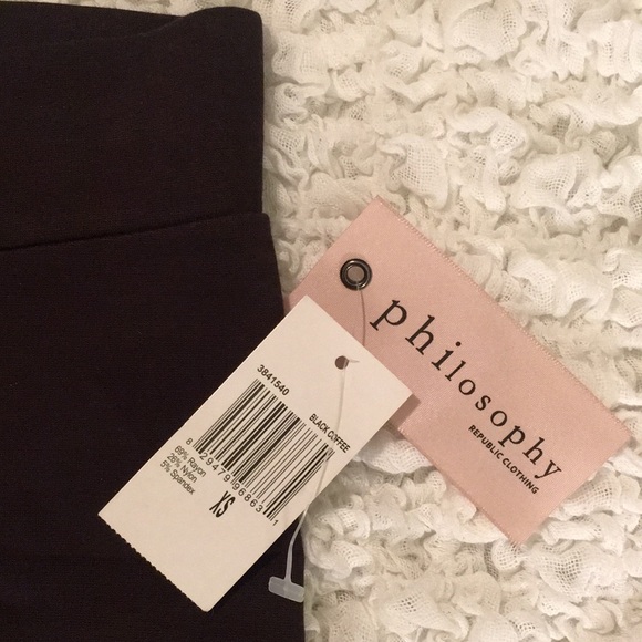 Dark Coffee Brown Compression Leggings - Picture 5 of 9